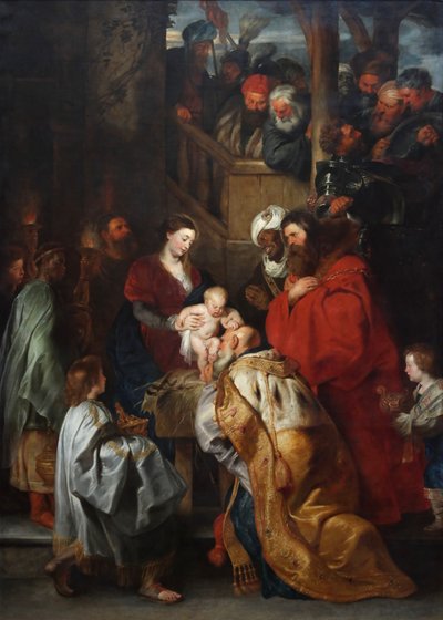 Adoration of the Magi by Peter Paul studio of Rubens